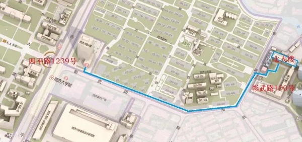 四平路校區(qū)彰武區(qū)北大樓 四平路校區(qū)彰武區(qū)北大樓